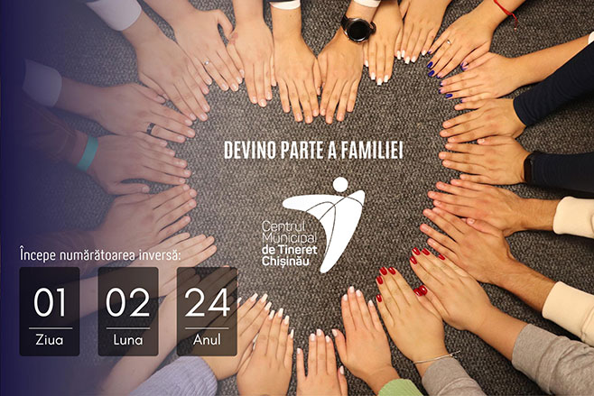 Anul 2024 vine cu modificări pentru domeniul de voluntariat  de la Centrele de Tineret din municipiul Chișinău!