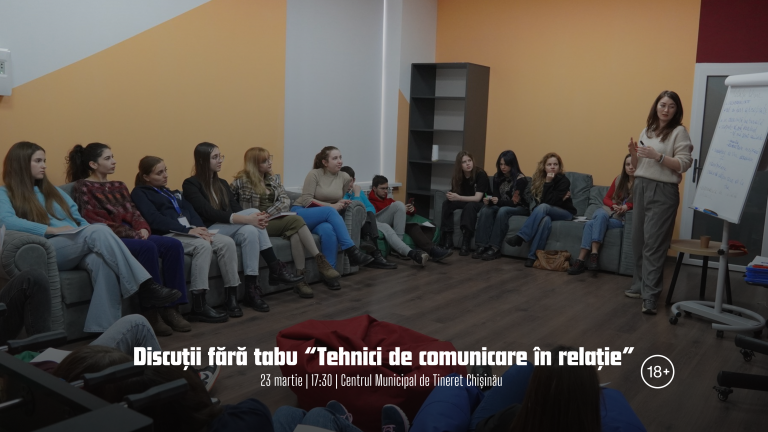 Participă la o nouă sesiune a discuțiilor fără tabu despre comunicarea în relație!
