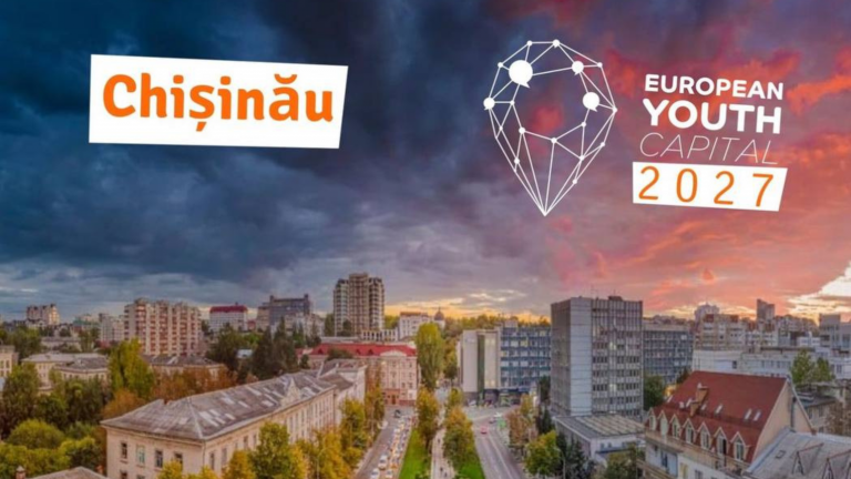 CHIŞINĂU – oraș finalist pentru titlul de Capitală Europeană a Tineretului 2027!
