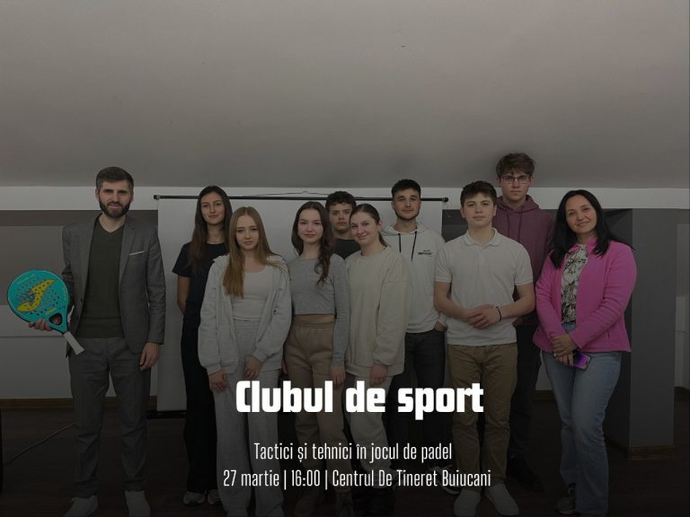 Jocul padel în lista sesiunilor clubului de sport! Detalii în articol