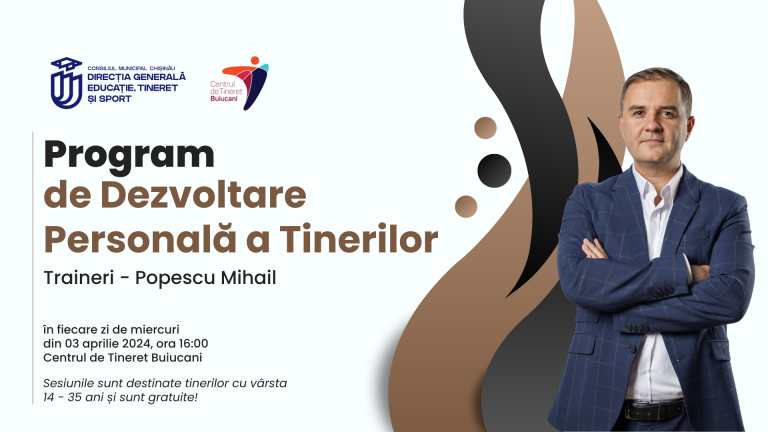 Sesiuni despre Time Management la Centrul de Tineret Buiucani!