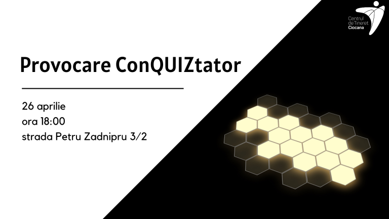 ConQUIZtador la Centrul de Tineret Ciocana