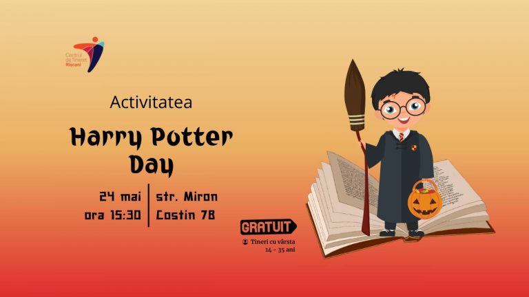 Come to Harry Potter Day at Riscani Youth Centre!
