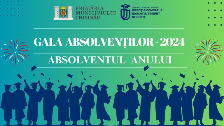 În municipiul Chișinău se va organiza Gala Absolvenților, ediția 2024, în parcul Alunelul!