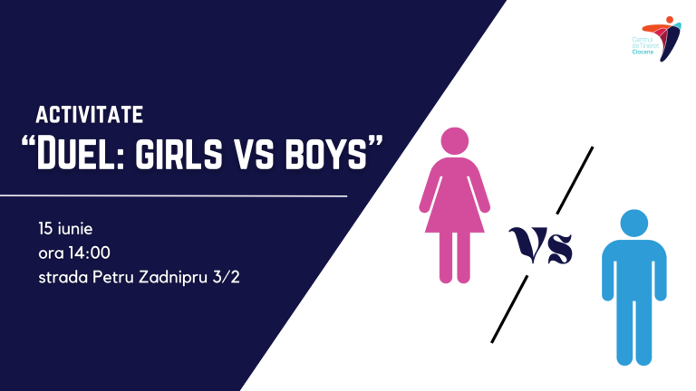 “Duel between boys and girls” at Ciocana Youth Centre