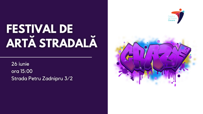 ,,Street Art Festival” organized by Ciocana Youth Centre!