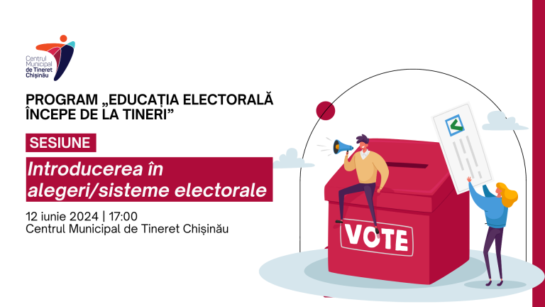 Register for the “Introduction to Elections/Electoral Systems” session of the “Electoral Education Starts with Youth” Programme