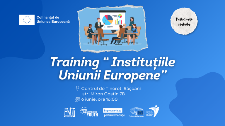 Training “European Union Institutions” at Riscani Youth Centre