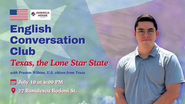 America House Chișinău vă invită la o prezentare captivantă despre Texas, Statul Stea Singuratică
