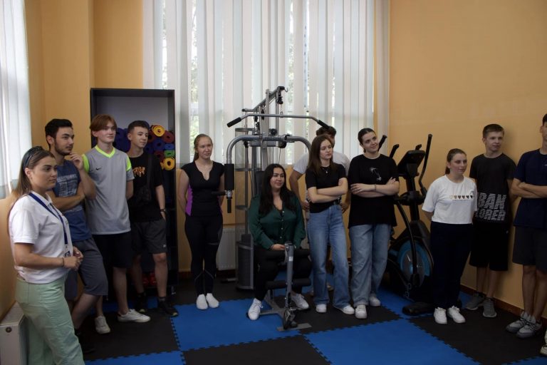 Un nou spațiu de fitness pentru Tineri la Centrul de Tineret Ciocana!