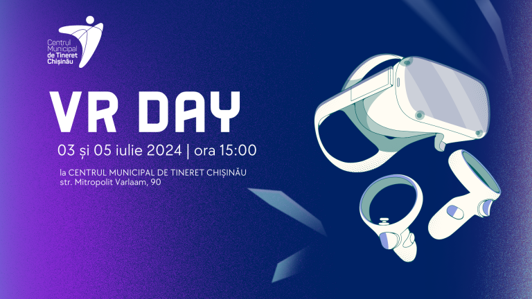 Try virtual reality at the Chisinau Municipal Youth Center, for free!