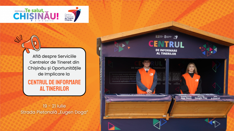 Chisinau Municipal Youth Center Chisinau at “Hello, Chisinau!” Festival: Opportunities for Youth