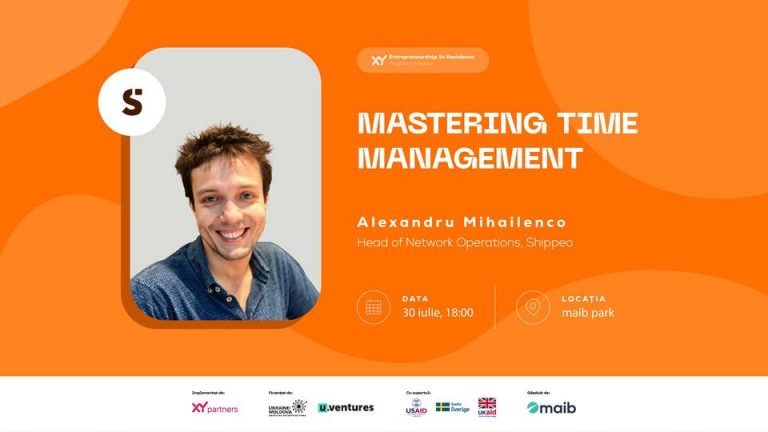 Become a master in time management with Alexandru Mihailenco!