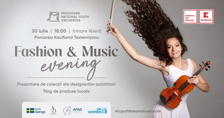 Susține artiștii locali la Fashion & Music Evening!
