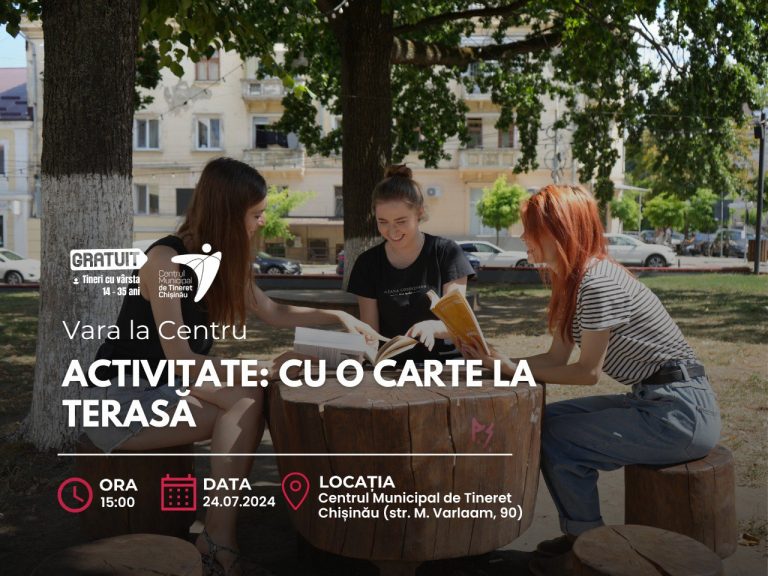 Take part in a special activity for reading lovers: ‘With a book on the terrace’!