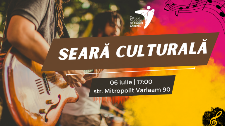 Invitation to Relaxation and Good Music together with the Chisinau Municipal Youth Center!