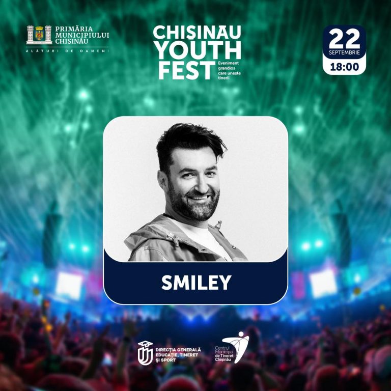 Smiley comes to Chisinau Youth Fest 2024: An unforgettable show!