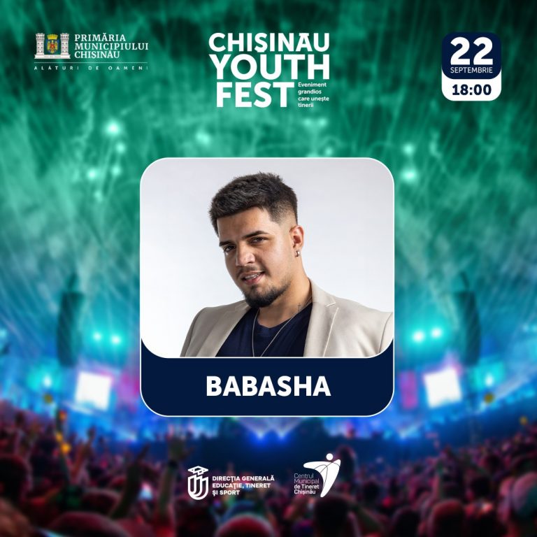 Babasha at Chisinau Youth Fest 2024: An unforgettable show in the heart of Chisinau!