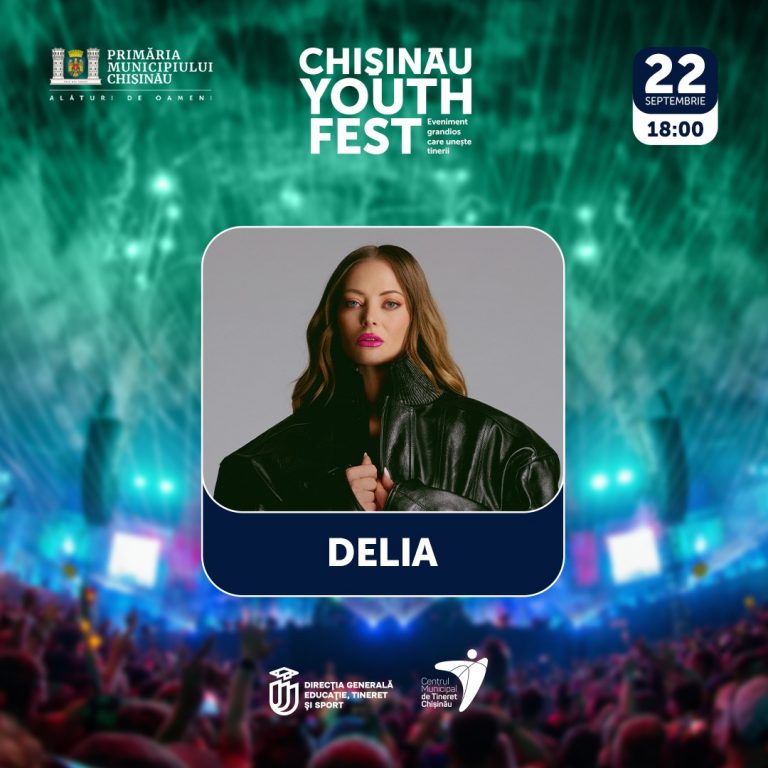 Delia, at Chisinau Youth Fest 2024: A Sensational Show in the Great National Assembly Square
