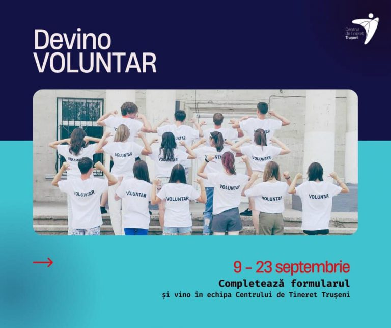 Centrul de Tineret Trușeni Caută Voluntari Entuziaști: Alătură-te Echipei!