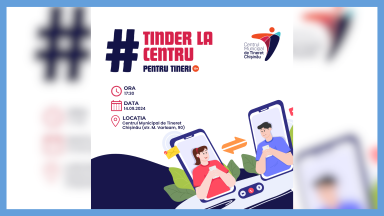 Tinder At the Center: A new authentic socializing opportunity for young people 18+!