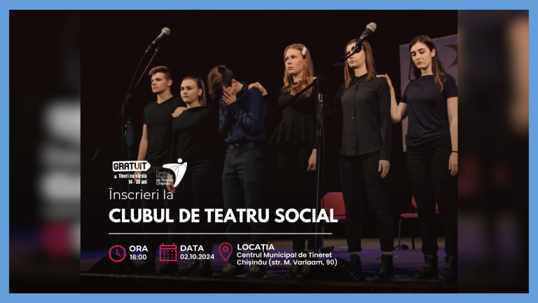 Open registration for Social Drama Club: Opportunity for young drama enthusiasts