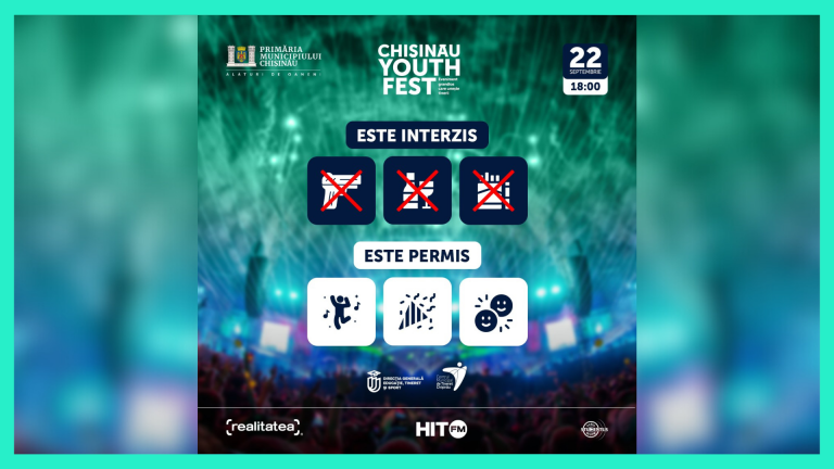 What is allowed and what is forbidden at Chisinau Youth Fest. See details in the article.
