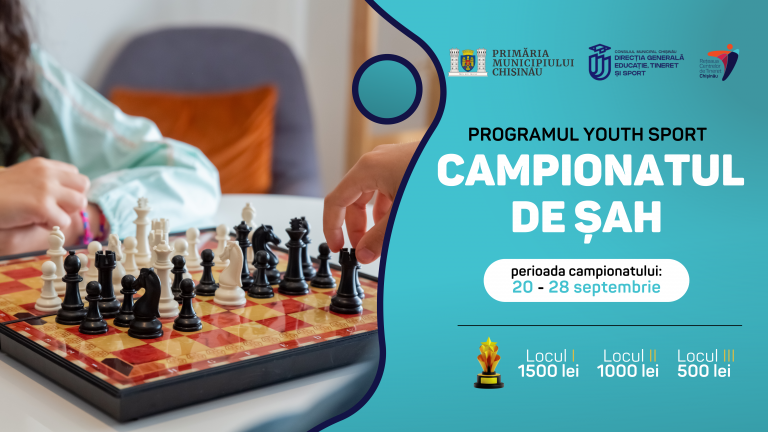 Chisinau Youth Chess Championship – Open Entries for Ages 14-35. Details in the article!