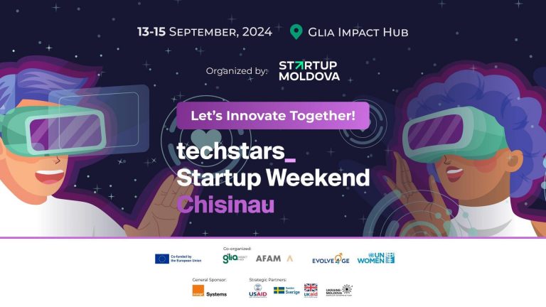 Techstars Startup Weekend in Chisinau: Innovation and Entrepreneurship for All!