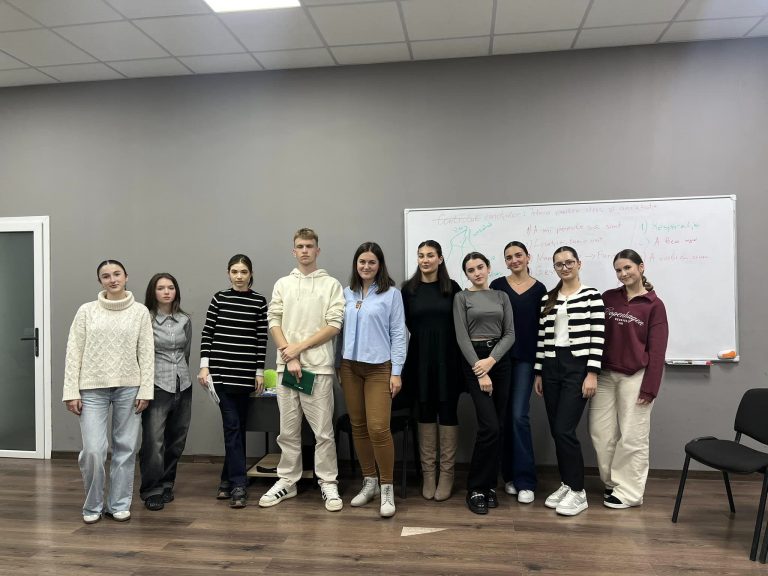 Municipal Personal Development Program: young people in Chisinau learn to control their emotions and stress