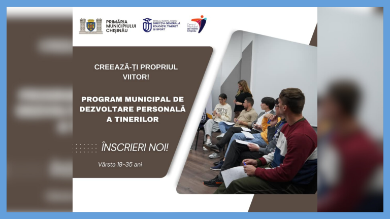 “Invest in Yourself!”: Free personal development program for 18-35 year olds