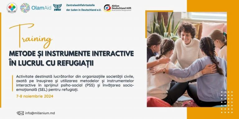 Innovative training to support refugees: Interactive methods and tools