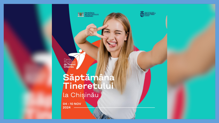 Youth Week is launched in Chisinau from November 4 to 10 with exciting activities for young people! See what activities you can take part in.