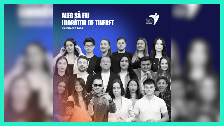 Chisinau Municipal Youth Center launches “I choose to be a youth worker” campaign