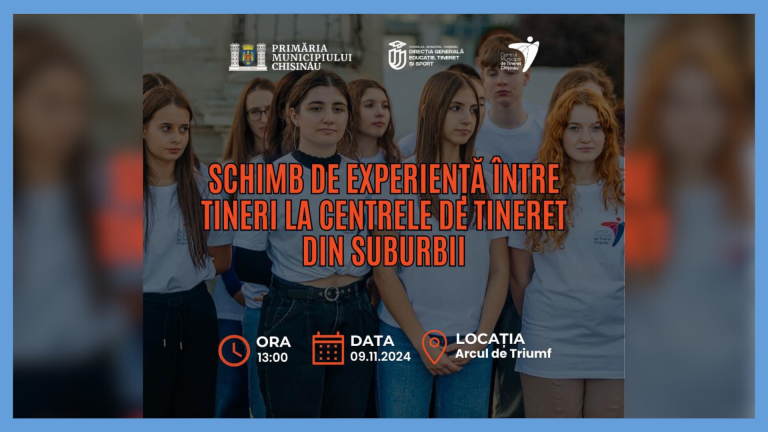 Schimb de experiență între tinerii din Chișinău și suburbii, încheiat cu un Karaoke & DJ Party!