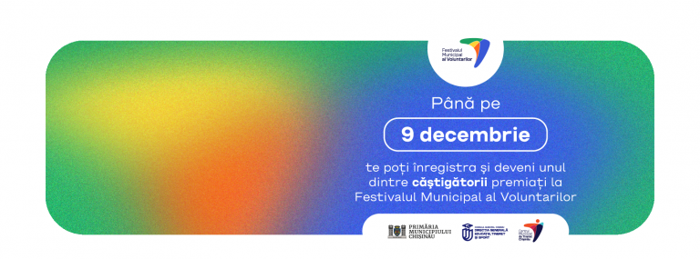 Application deadline for the Municipal Volunteer Festival has been extended until December 9, 2024!