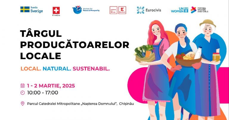 Local Producers Fair returns to Chisinau: Over 100 female entrepreneurs exhibit their creations in the heart of the city   