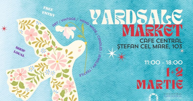 YARDSALE MARKET returns on March 1-2 at Cafe Central: a weekend dedicated to local brands and creativity