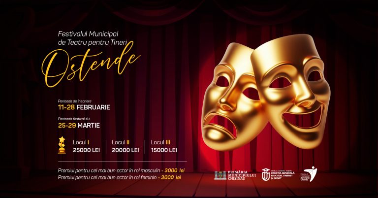 Are you passionate about theater? Register for the Municipal Youth Theater Festival “OSTENDE” 2025 until February 28   