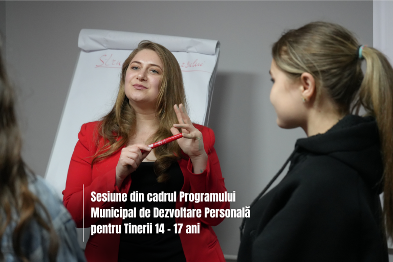 Young people in Chisinau learn the art of public speaking through Municipal Personal Development Program
