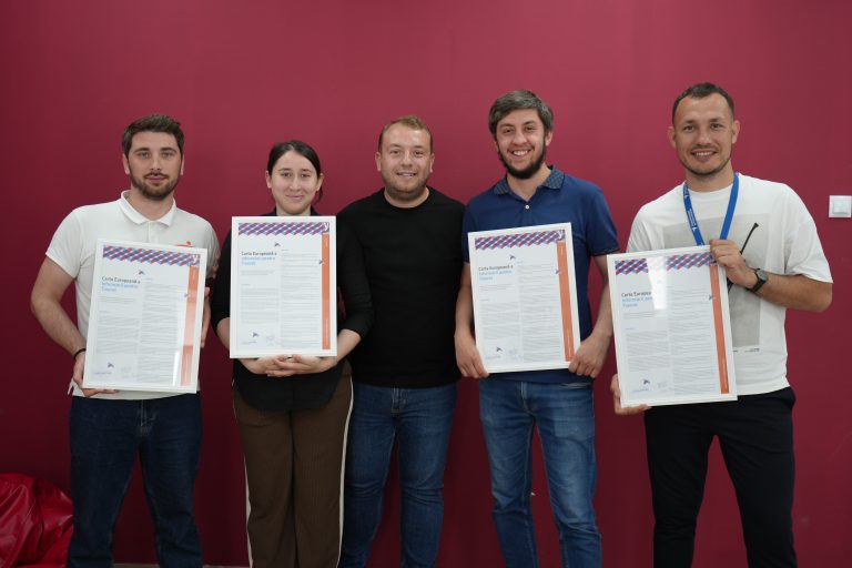 Chișinăul aderă oficial la standardele europene de informare pentru tineri: Centrul Municipal de Tineret a semnat Carta Europeană a Informării