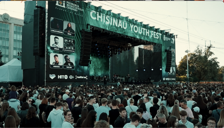 Chisinau Youth Fest returns in 2025: live music, fun and thousands of young people in the heart of the city