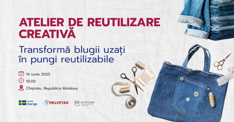 Sustainable Transformation Starts with Small Steps. Join a Free Workshop That Shows How Old Jeans Can Become Eco-Friendly Solutions