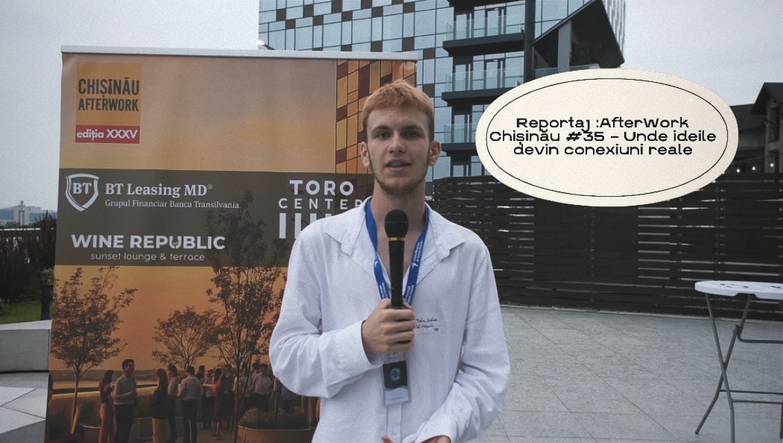 AfterWork Chișinău #35 – Unde ideile devin conexiuni reale